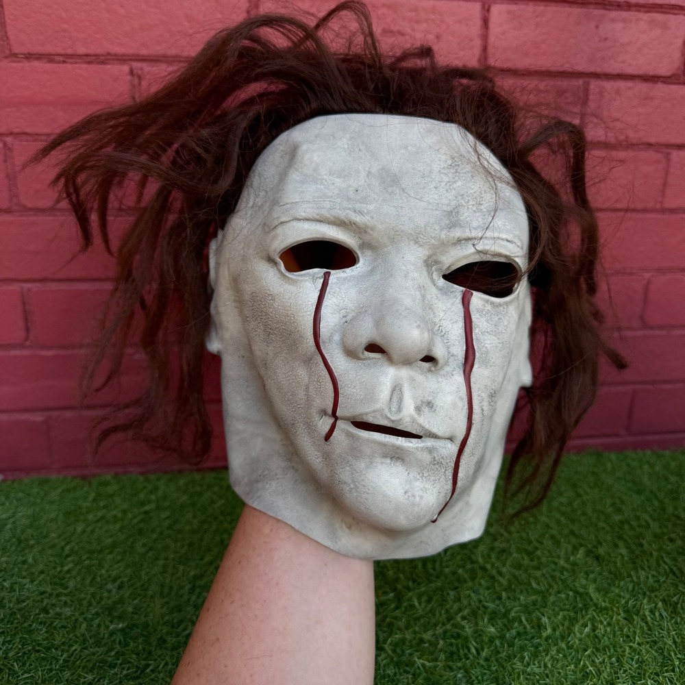 Spirit Halloween Michael Myers‎ Halloween Mask Blood Tears Prop Costume Horror